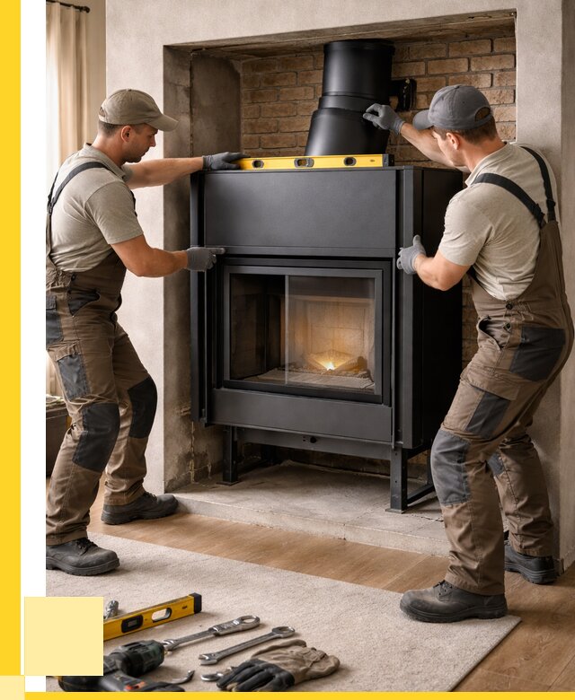 Установка каминных топок в Лыткарине под ключ от 18437 р. | ЭриданЛтк