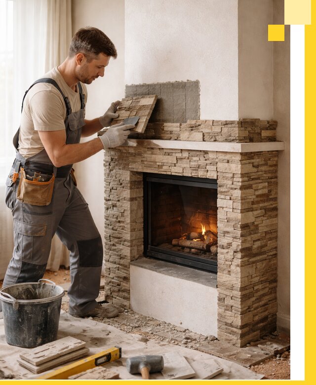 Изготовление и монтаж каминов для дома под ключ в Лыткарине