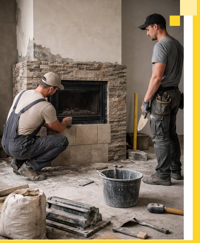 Камины под ключ в Лыткарине: проект, изготовление и монтаж