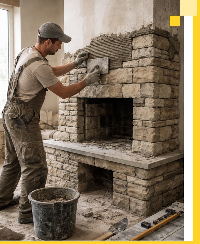 Строительство каминов под ключ в Лыткарине от проектирования до монтажа