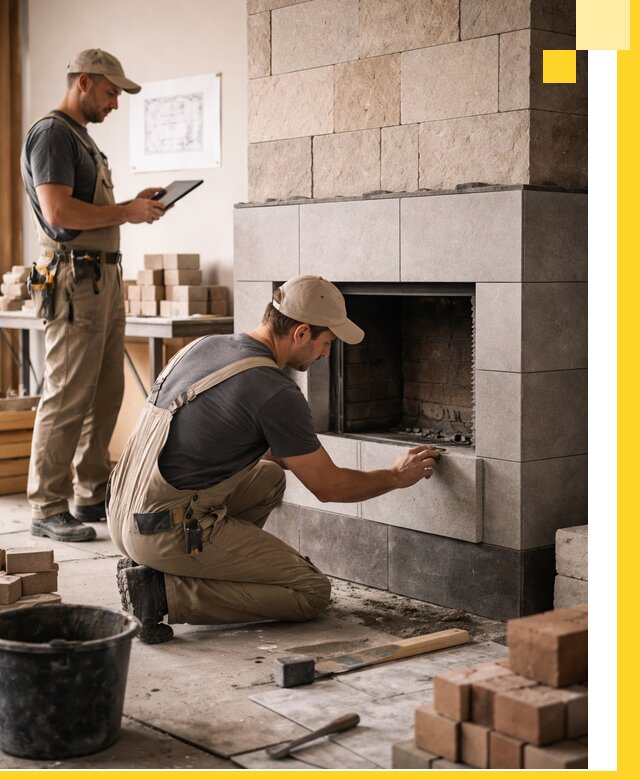 Индивидуальные проекты каминов и каминных систем в Лыткарине