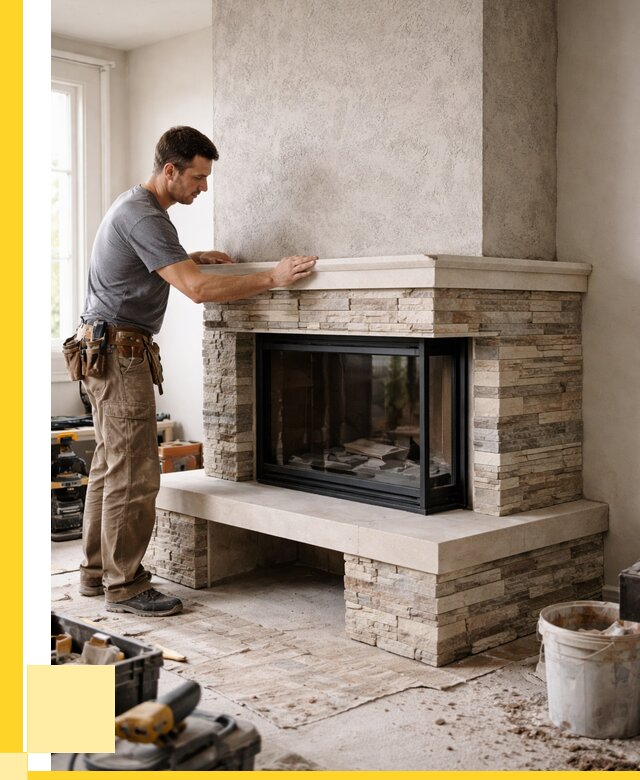 Изготовление каминов под ключ в Лыткарине от 153645 р. | ЭриданЛтк