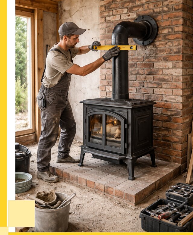 Монтаж печей установка банной печи в Лыткарине от 15365 р. | ЭриданЛтк