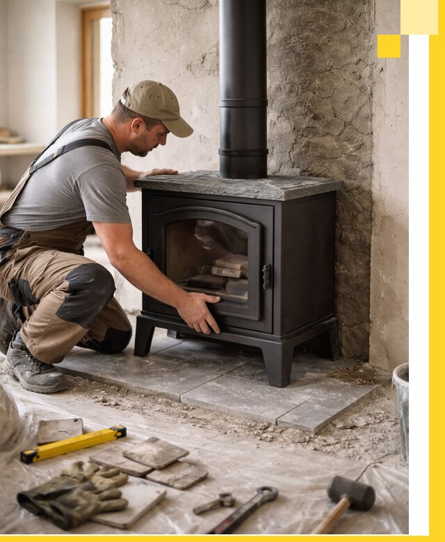 Профессиональный монтаж печей и каминов в Лыткарине под ключ