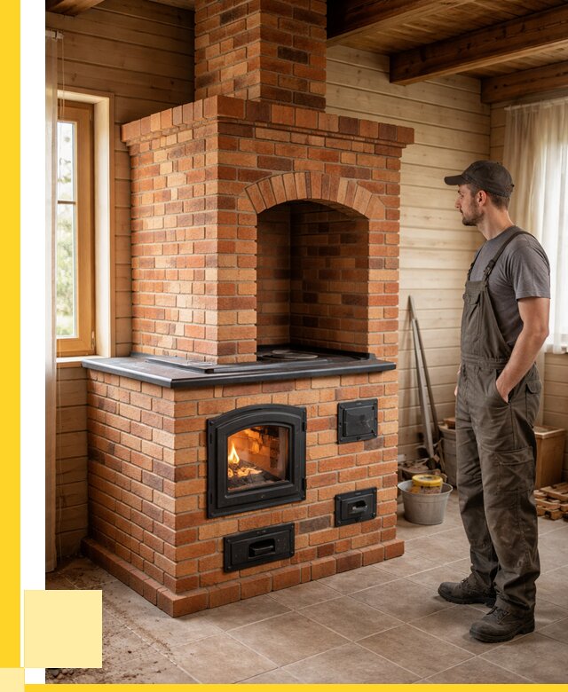 Кирпичные печи в Лыткарине: купить от 153645 р. | ЭриданЛтк
