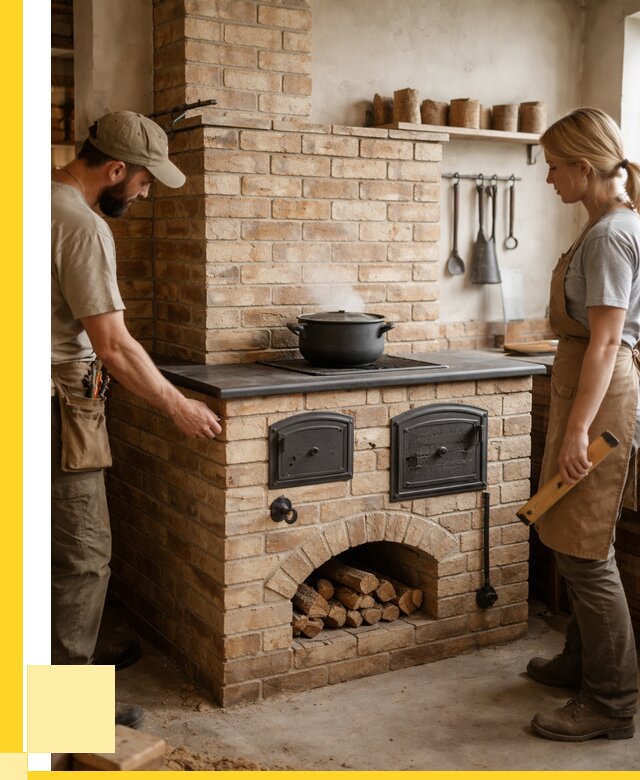 Варочно отопительные печи в Лыткарине от 92187 р. | ЭриданЛтк