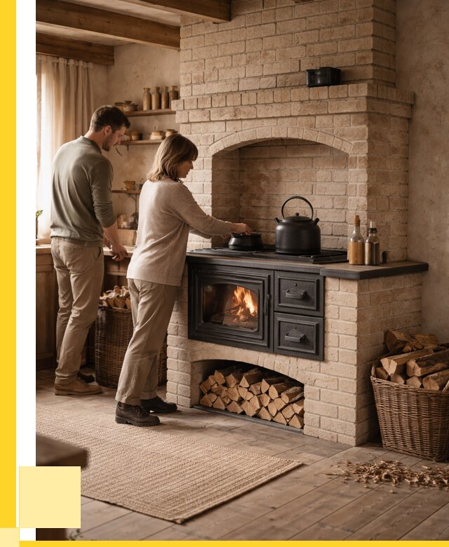 Печи с плитой в Лыткарине от 46094 р. | ЭриданЛтк — кирпичная печь