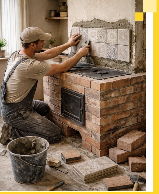 Печи с плитой на заказ монтаж гарантия и сервис в Лыткарине