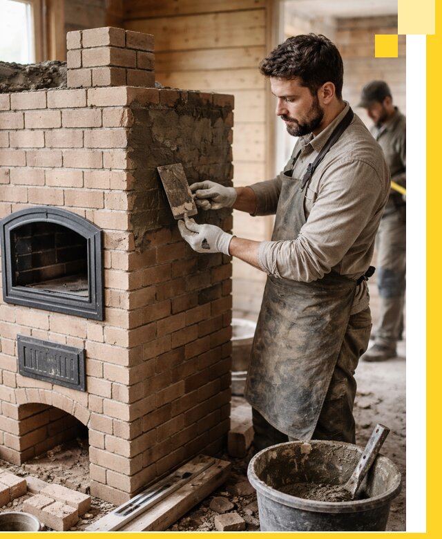 Изготовление и установка печей-шведок под ключ в Лыткарине