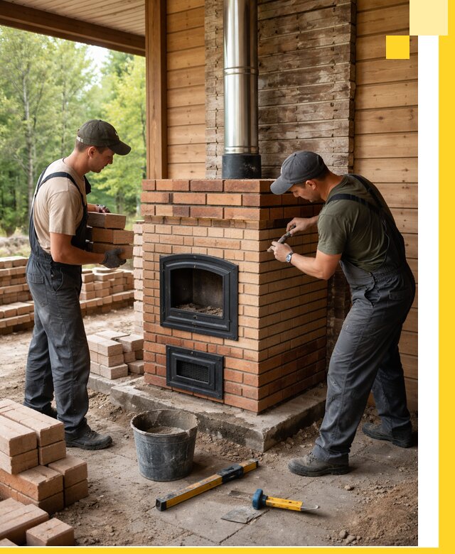 Производство и установка дачных печей под ключ в Лыткарине