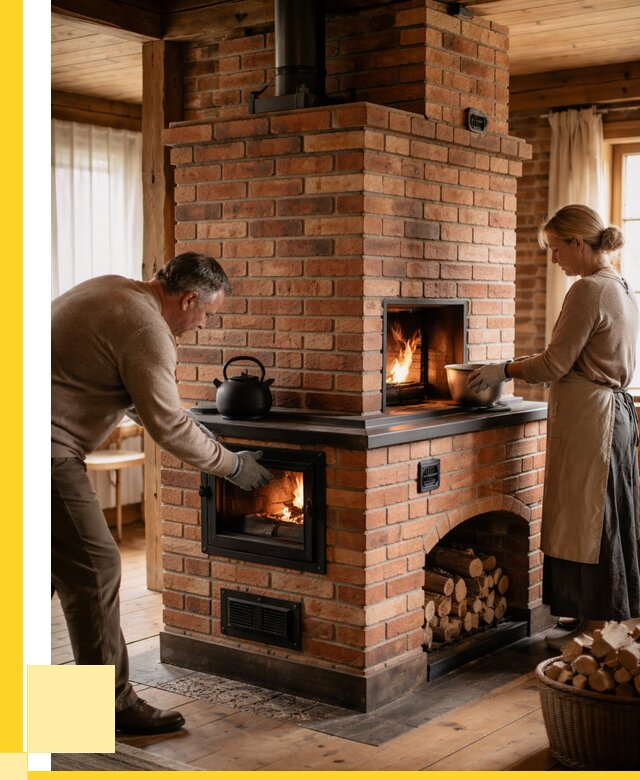 Печи для загородного дома под ключ в Лыткарине от 81944 р. | ЭриданЛтк