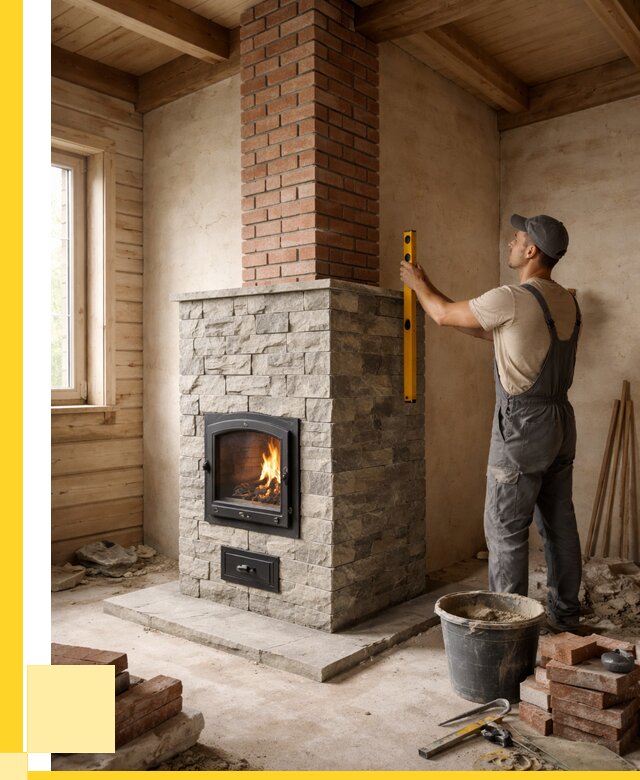 Печи и дымоходы под ключ в Лыткарине от 46094 р., ЭриданЛтк