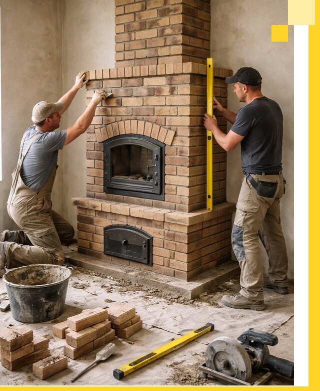 Продажа и установка печей и каминов для дома под ключ в Лыткарине