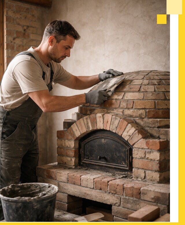 Изготовление и монтаж помпейских печей на заказ в Лыткарине