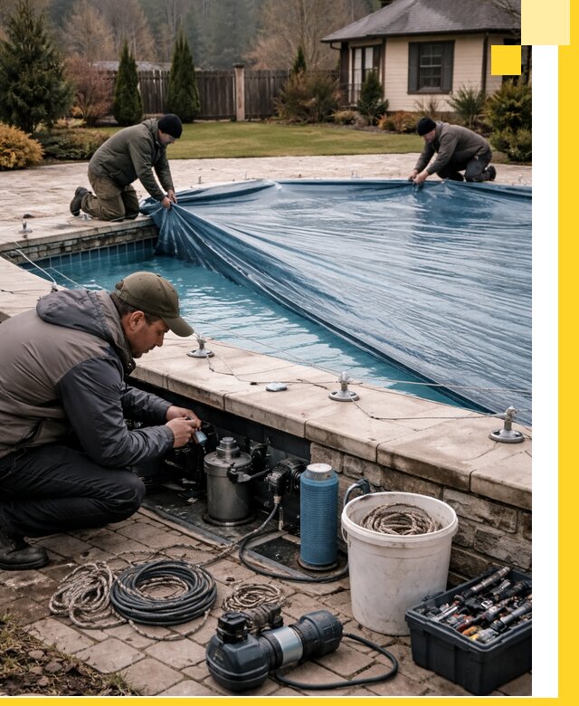 Консервация бассейнов в Лыткарине: подготовка к длительному хранению