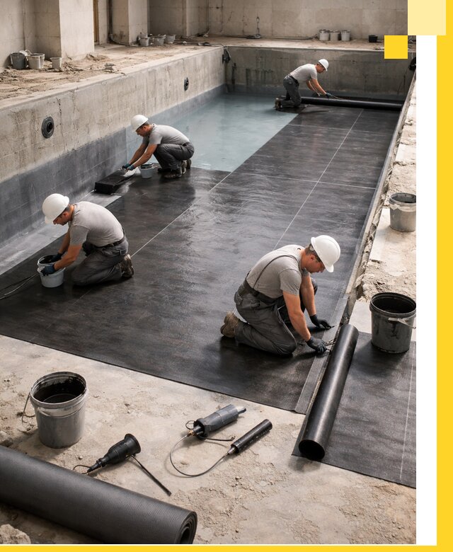 Профессиональная гидроизоляция бассейнов и чаш в Лыткарине под ключ