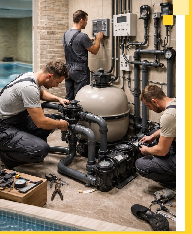 Комплексное оборудование для бассейнов под ключ в Лыткарине