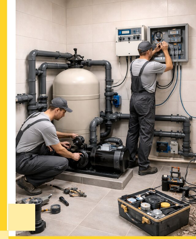 Монтаж оборудования для бассейнов в Лыткарине от 40972 р. | ЭриданЛтк