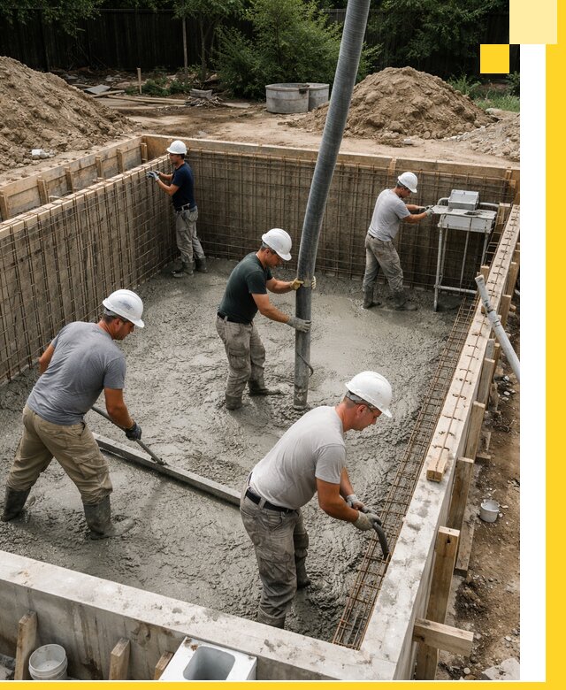 Строительство бетонных бассейнов под ключ в Лыткарине