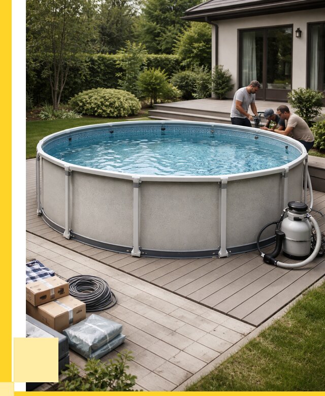 Купить каркасные бассейны в Лыткарине от 46094 р. | ЭриданЛтк