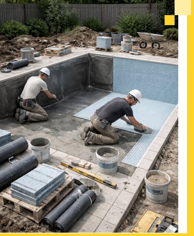 Проектирование и строительство стационарных бассейнов в Лыткарине