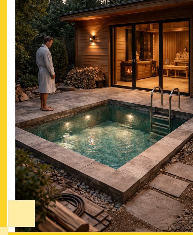 Бани с бассейном под ключ в Лыткарине от 97309 р. | ЭриданЛтк