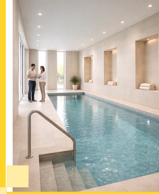 Бассейны в помещении под ключ в Лыткарине от 1536450 р. | ЭриданЛтк