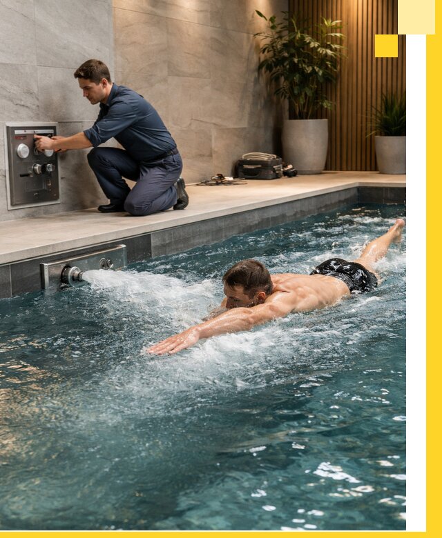 Проектирование и монтаж бассейнов с противотоком в Лыткарине