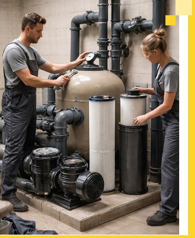 Фильтры и системы фильтрации для бассейнов в Лыткарине