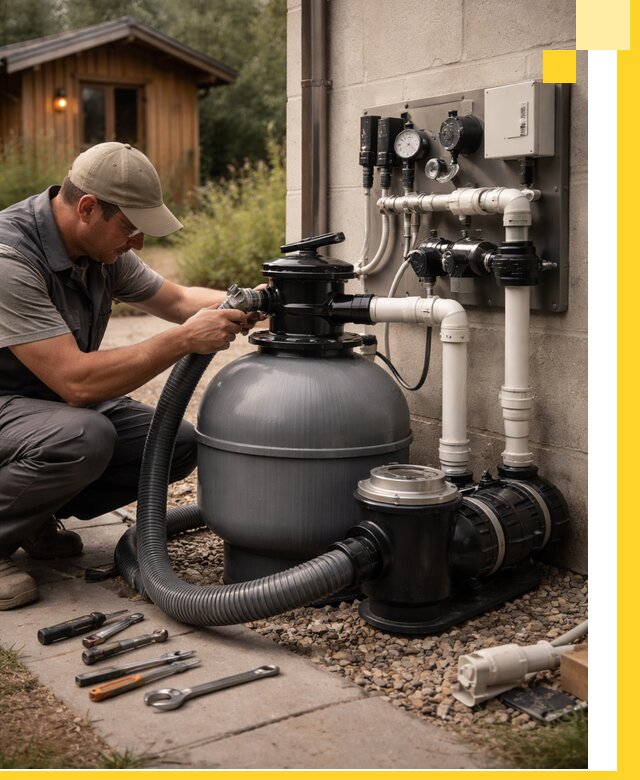 Продажа и монтаж фильтров и насосов для бассейнов в Лыткарине