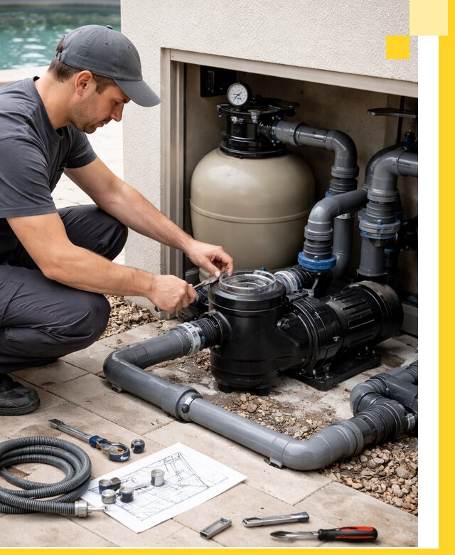 Поставка, монтаж и сервис насосов для бассейнов в Лыткарине