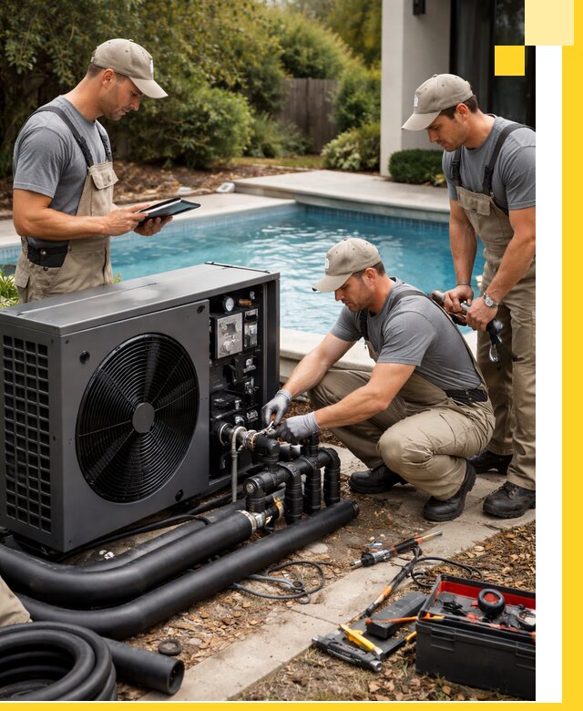 Проектирование и установка тепловых насосов для бассейнов в Лыткарине