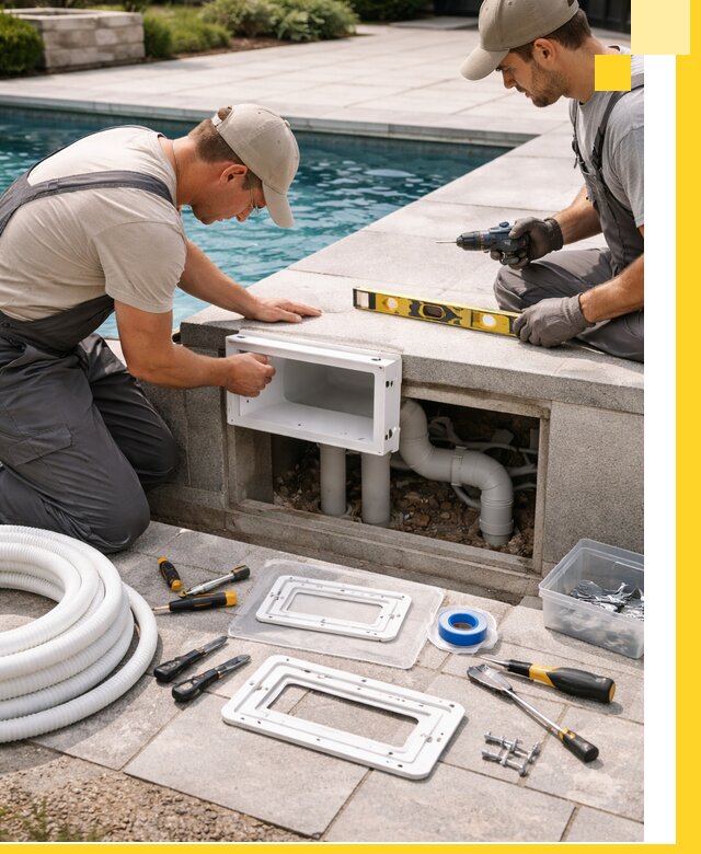 Поставка и установка скиммеров для бассейнов в Лыткарине