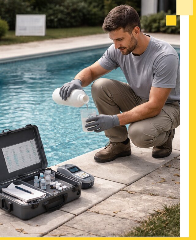 Профессиональная дезинфекция воды в бассейне в Лыткарине