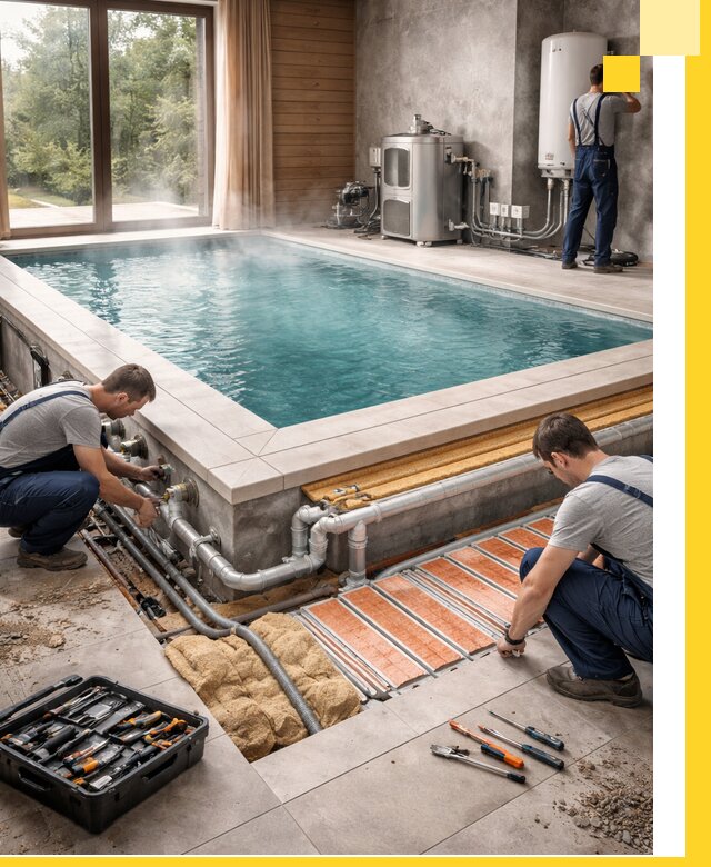 Проектирование и строительство тёплых бассейнов в Лыткарине