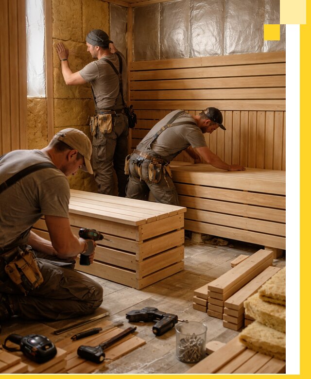 Профессиональное строительство саун под ключ в Лыткарине