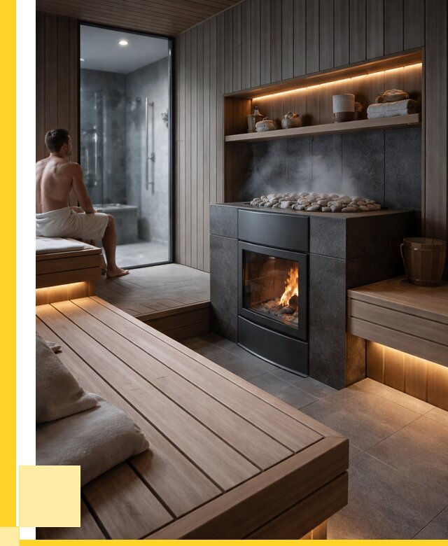 Проект сауны в частном доме в Лыткарине от 35851 р. | ЭриданЛтк