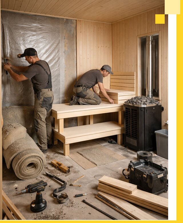 Проекты саун под ключ в Лыткарине дизайн и строительство