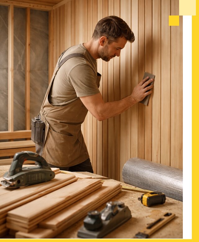 Профессиональная отделка саун и парных под ключ в Лыткарине