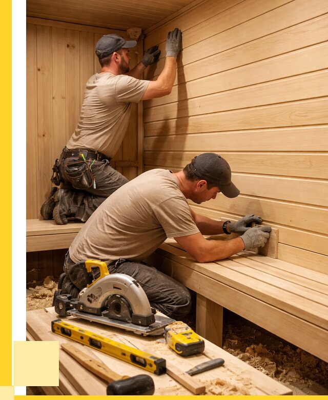 Обшивка саун вагонкой в Лыткарине от 2561 р. | ЭриданЛтк