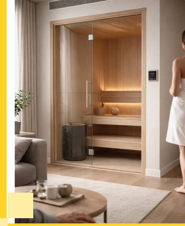 Сауна в квартире под ключ в Лыткарине от 122916 р. ЭриданЛтк