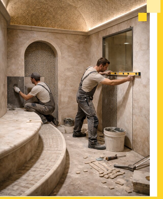 Проектирование и строительство саун с хамамом под ключ в Лыткарине