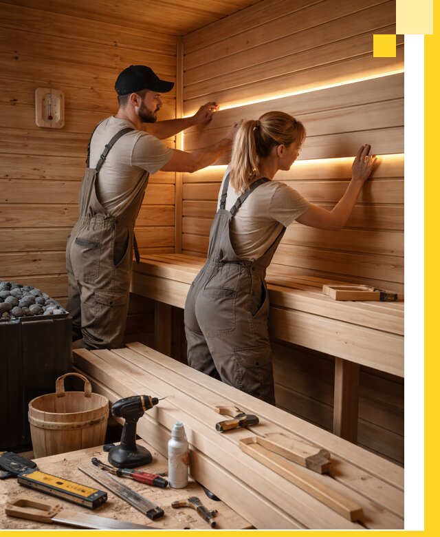 Дизайн саун и бань под ключ с индивидуальным проектом в Лыткарине
