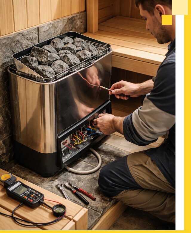 Продажа и установка электрокаменок для саун в Лыткарине