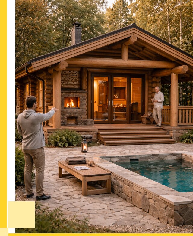 Проекты бань и хамам в Лыткарине от 25608 р. | ЭриданЛтк