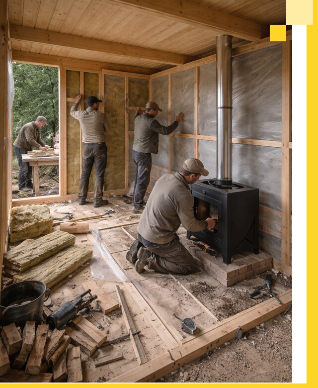 Профессиональный монтаж бань под ключ в Лыткарине для дома