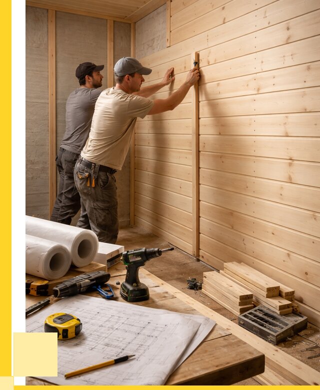 Обшивка бани вагонкой в Лыткарине от 1229 р., ЭриданЛтк