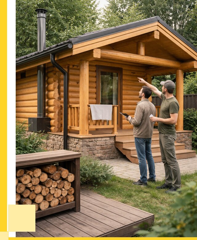 Бани для дачи под ключ в Лыткарине от 256075 р. | ЭриданЛтк