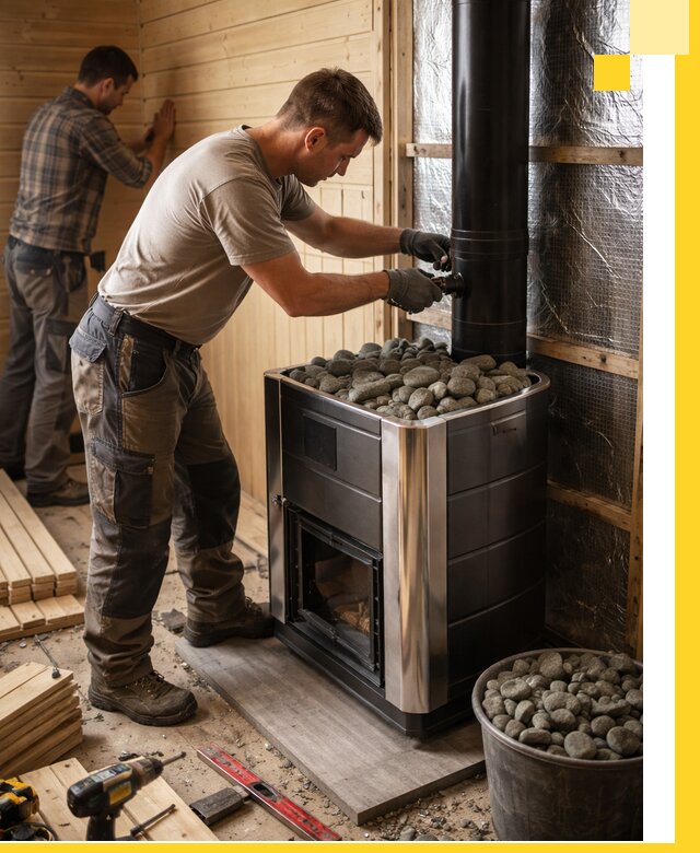 Проектирование и строительство парилок для бани в Лыткарине под ключ