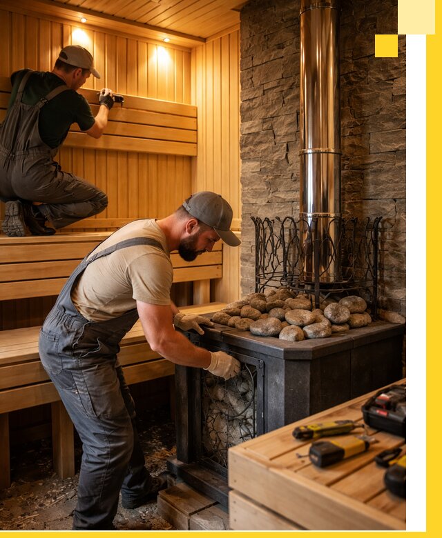 Комплексный дизайн бань, саун и зон отдыха в Лыткарине